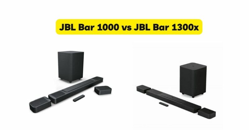JBL Bar 1000 vs JBL Bar 1300x
