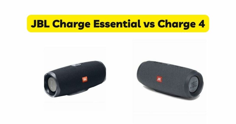 JBL Charge Essential vs Charge 4