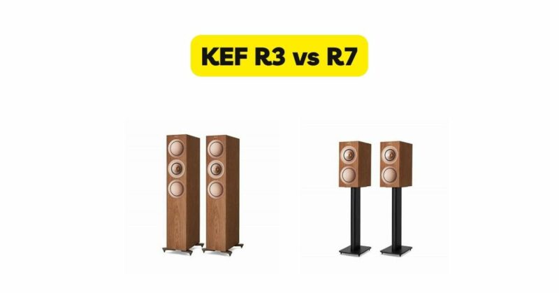 KEF R3 vs R7