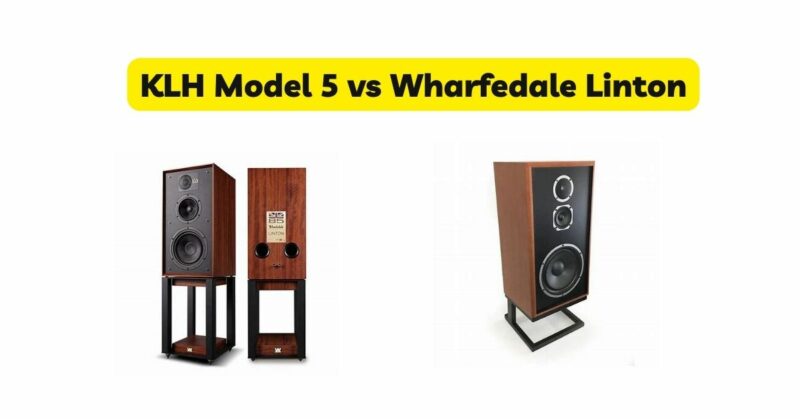 KLH Model 5 vs Wharfedale Linton