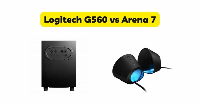 Logitech G560 vs Arena 7