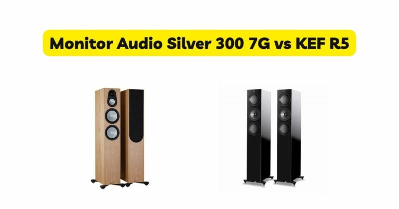 Monitor Audio Silver 300 7G vs KEF R5
