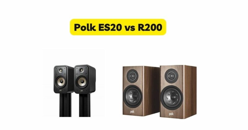 Polk ES20 vs R200