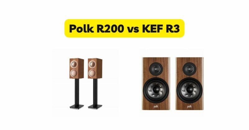 Polk R200 vs KEF R3