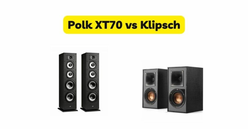 Polk XT70 vs Klipsch