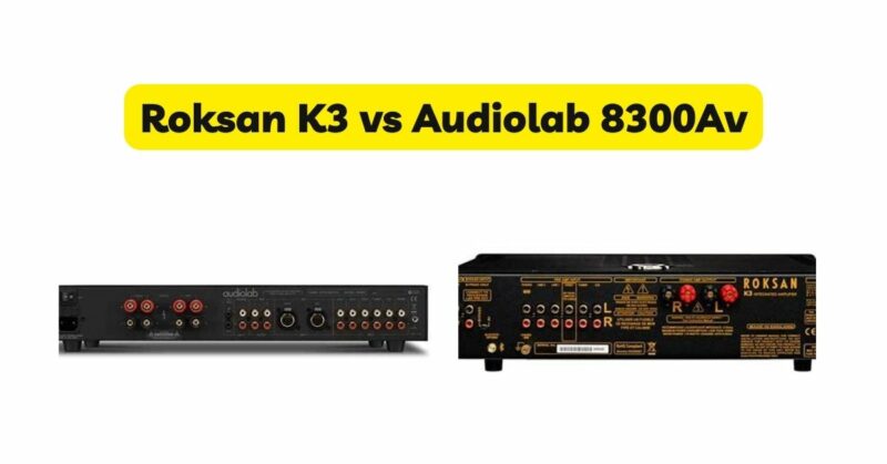 Roksan K3 vs Audiolab 8300A