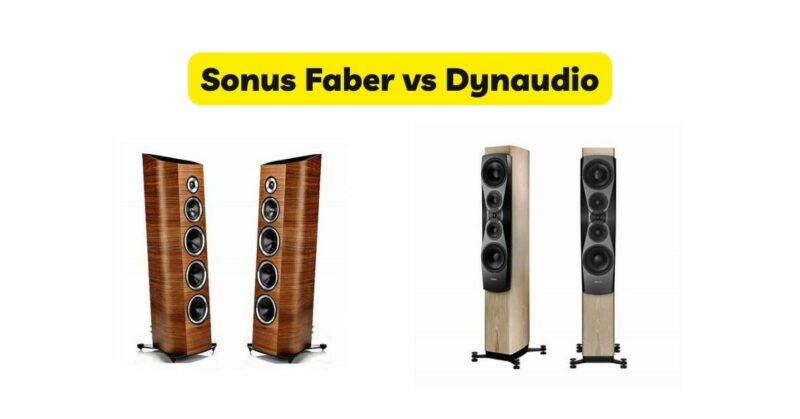 Sonus Faber vs Dynaudio