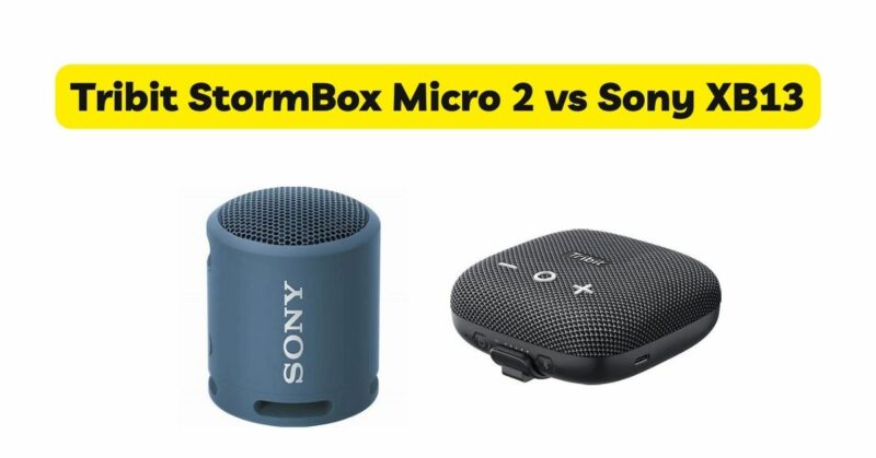 Tribit StormBox Micro 2 vs Sony XB13