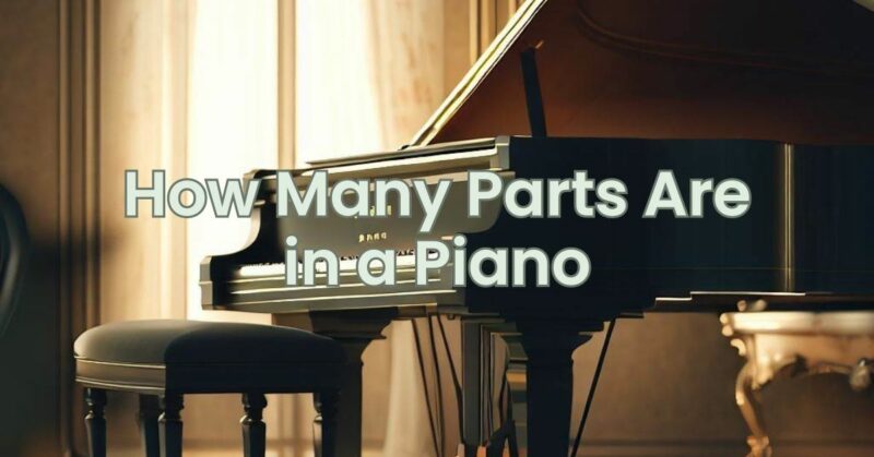 How Many Parts Are in a Piano