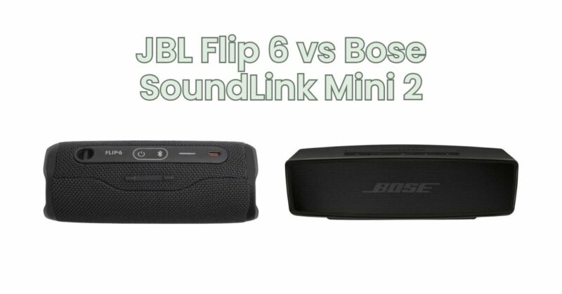 JBL 6 vs Bose SoundLink Mini 2 All for Turntables