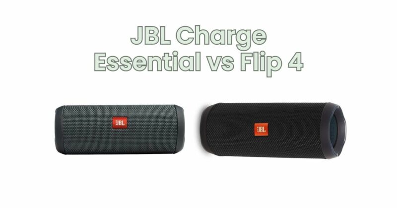 JBL Charge Essential vs Flip 4