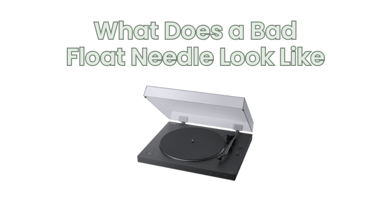 What Does a Bad Float Needle Look Like