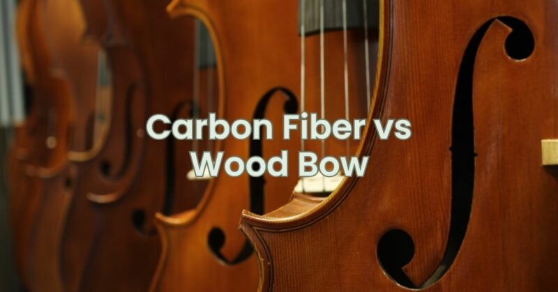 Carbon Fiber vs Wood Bow
