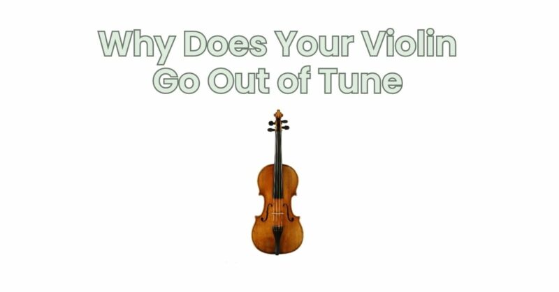 Why Does Your Violin Go Out of Tune