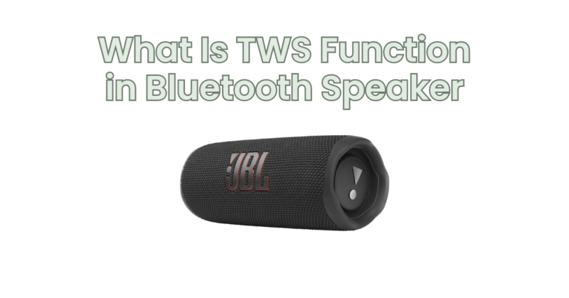 What Is TWS Function in Bluetooth Speaker