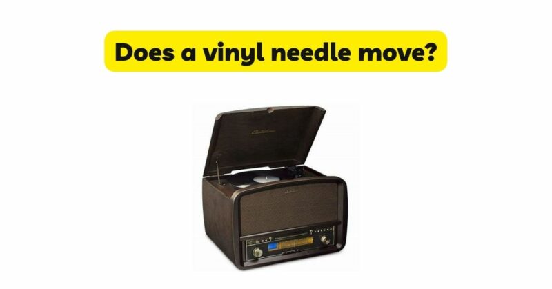 Does a vinyl needle move?