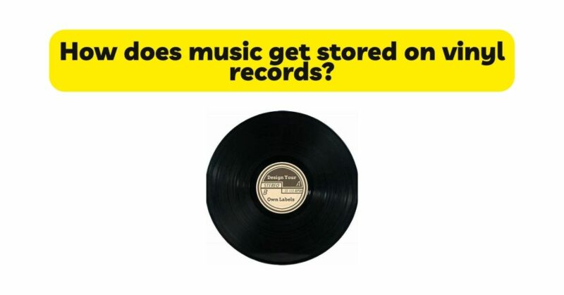 How does music get stored on vinyl records? - All For Turntables