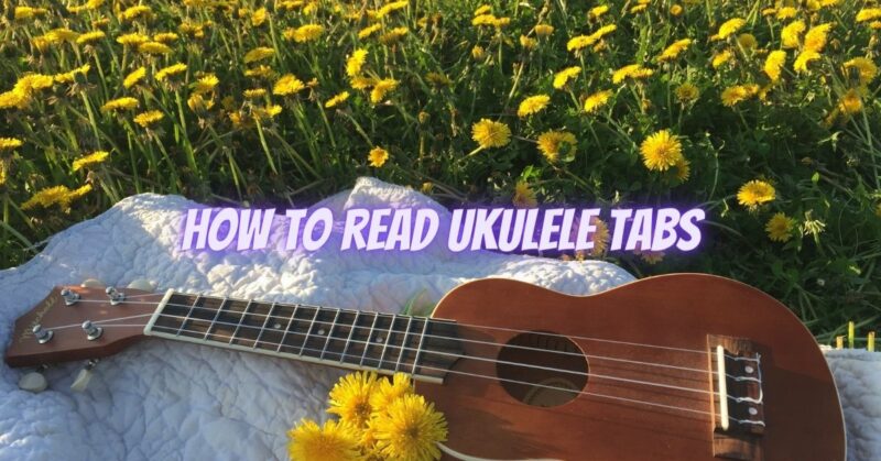 How to read ukulele tabs