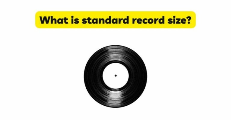 What Is Standard Cd Size