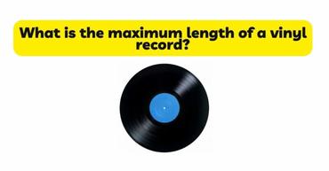 is the maximum length of record? - All for Turntables