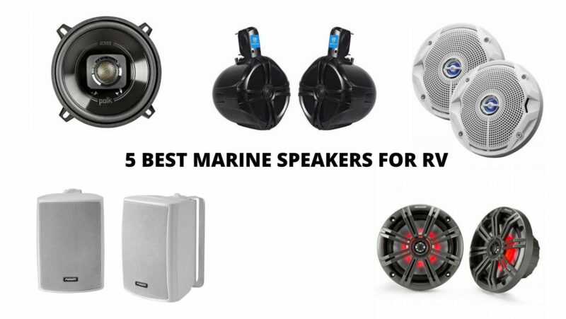 5 Best marine speakers for RV