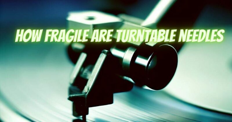 How fragile are turntable needles
