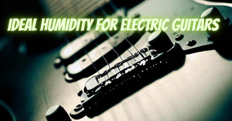 Ideal humidity for electric guitars
