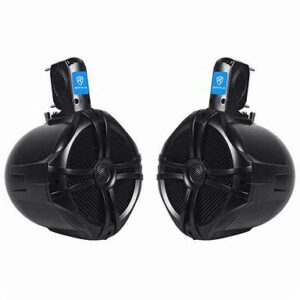 Rockville RWB80B Marine Wakeboard Tower Speakers