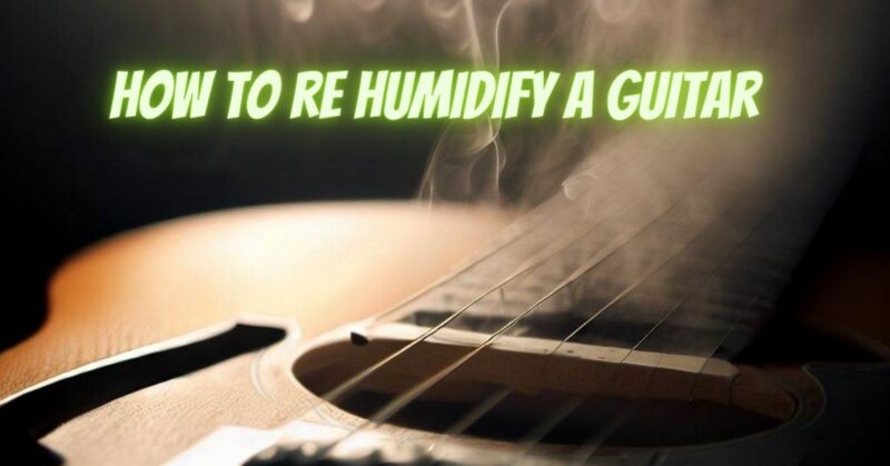 how to re humidify a guitar