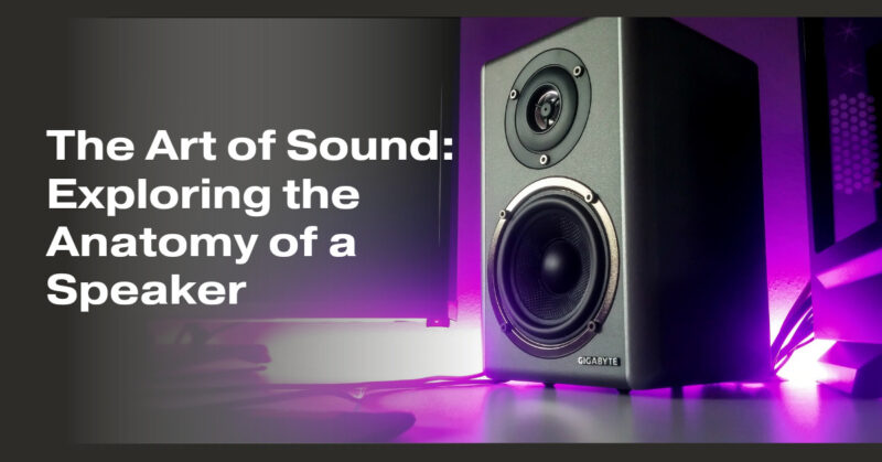 The Art of Sound: Exploring the Anatomy of a Speaker