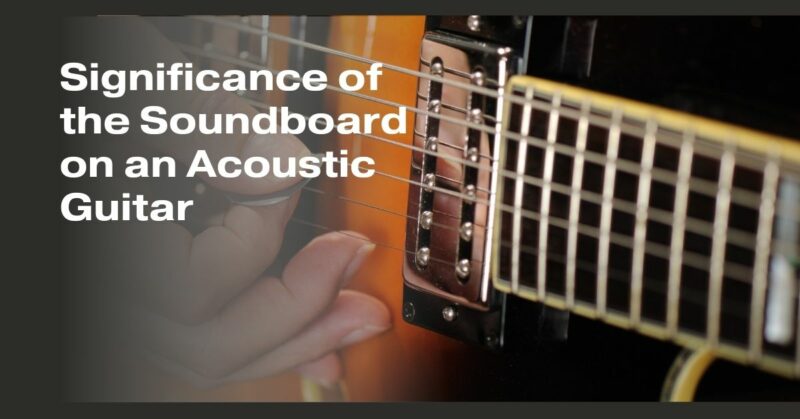 Significance of the Soundboard on an Acoustic Guitar