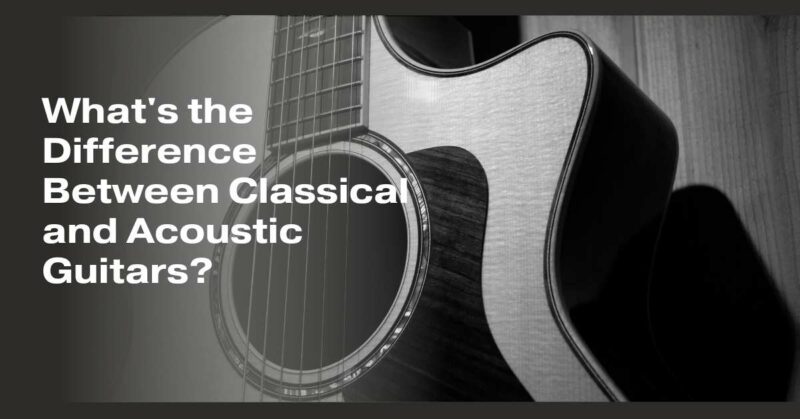 What's the Difference Between Classical and Acoustic Guitars? - All For ...