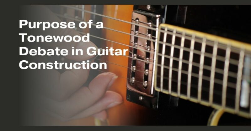 Purpose of a Tonewood Debate in Guitar Construction