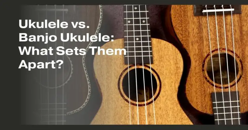 Ukulele vs. Banjo Ukulele: What Sets Them Apart?