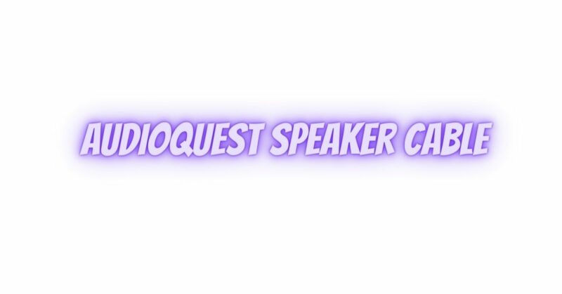AudioQuest Speaker Cable