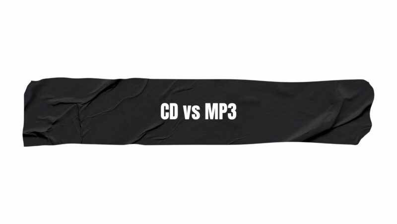 CD vs MP3