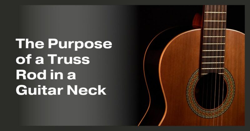 The Purpose of a Truss Rod in a Guitar Neck