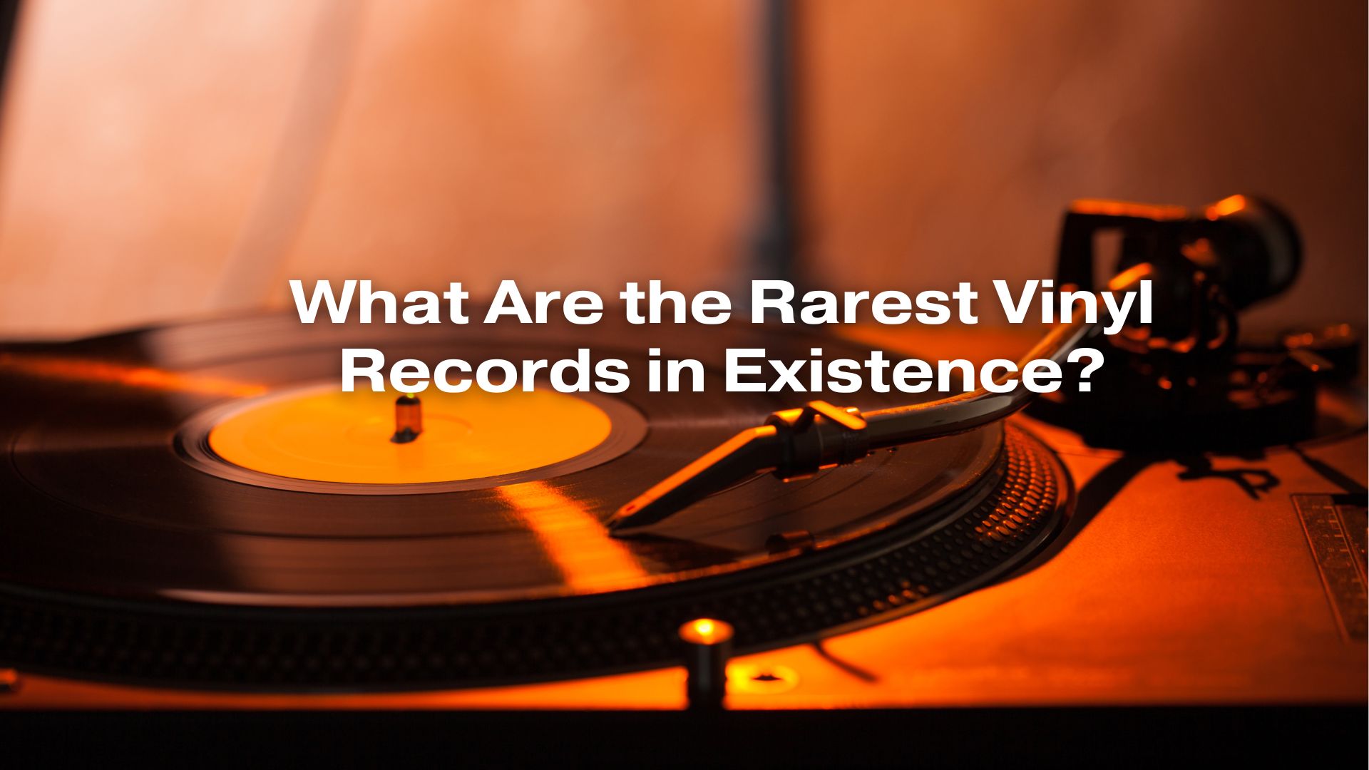 What Are the Rarest Vinyl Records in Existence? - All For Turntables