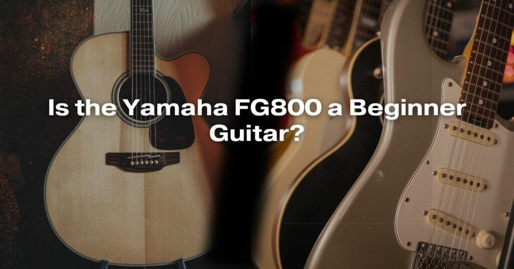 Is the Yamaha FG800 a Beginner Guitar?