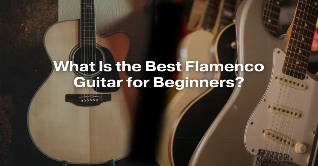 What Is the Best Flamenco Guitar for Beginners?
