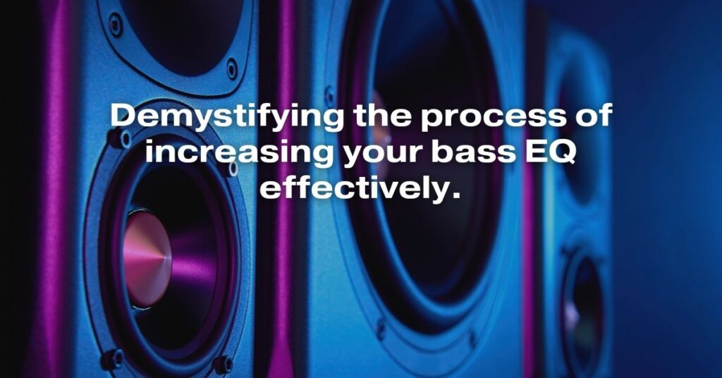 Demystifying the Process of Increasing Your Bass EQ Effectively