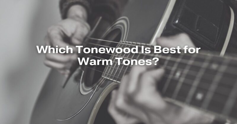 Which Tonewood Is Best for Warm Tones?