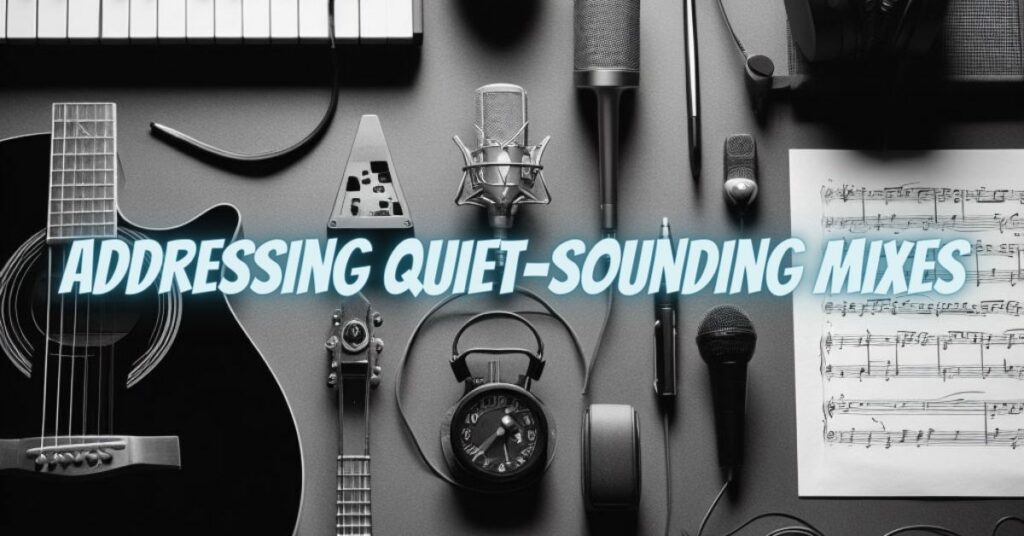 Addressing Quiet-Sounding Mixes
