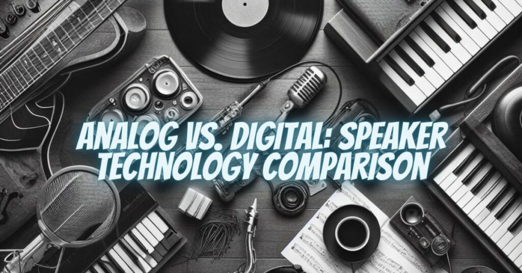Analog vs. Digital: Speaker Technology Comparison