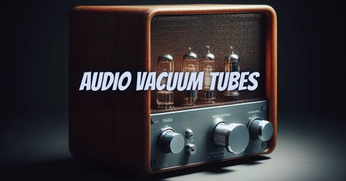 Audio vacuum tubes All For Turntables