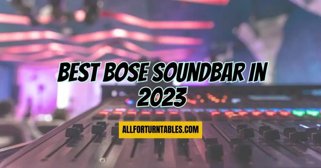 Best bose soundbar in 2023