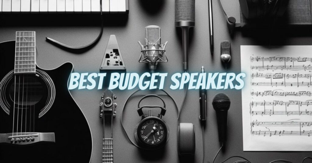 Best budget speakers