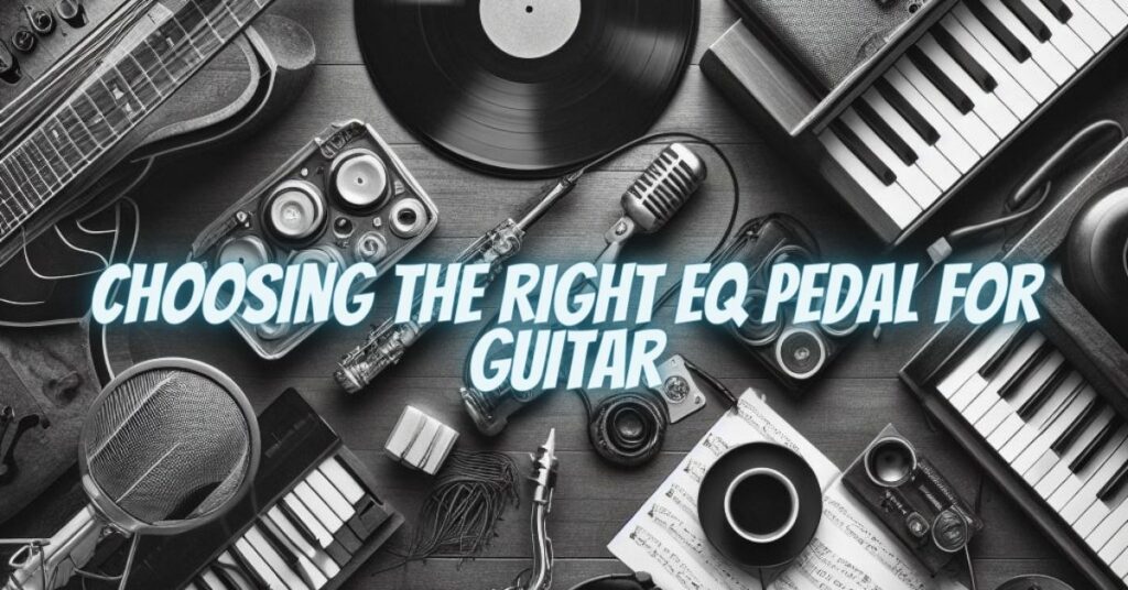 Choosing the Right EQ Pedal for Guitar