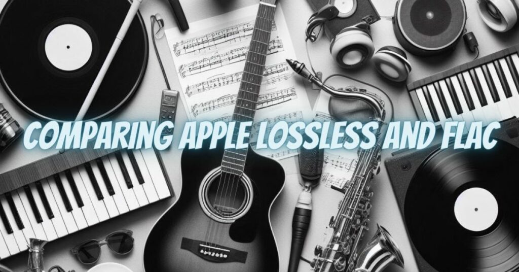 Comparing Apple Lossless and FLAC