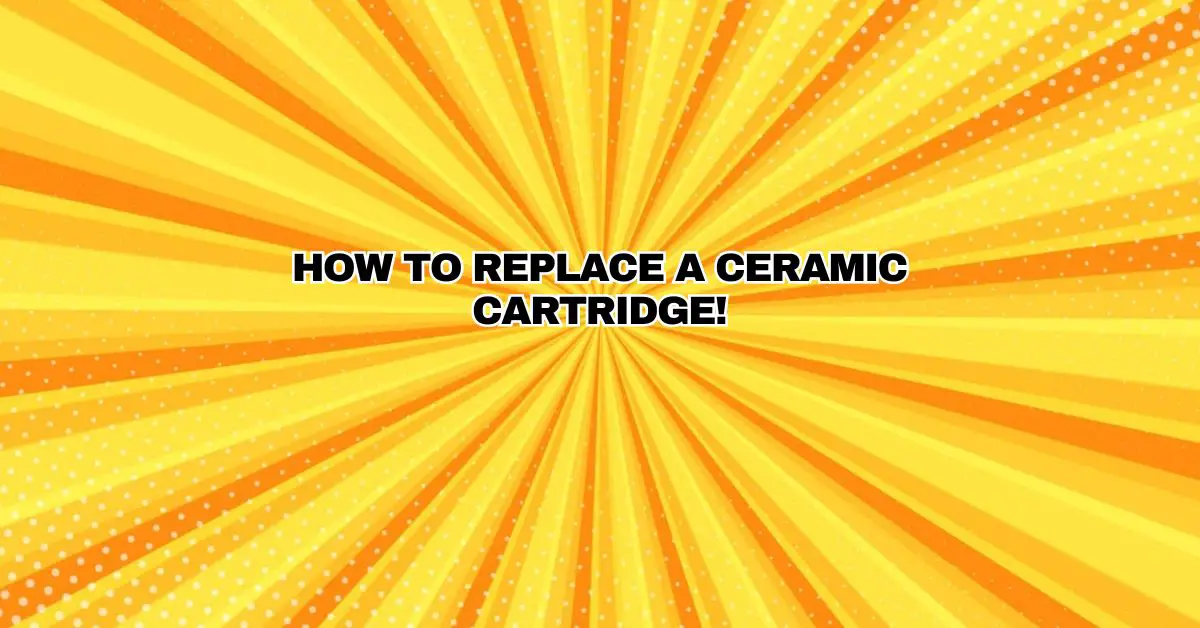 How to replace a ceramic cartridge! All For Turntables